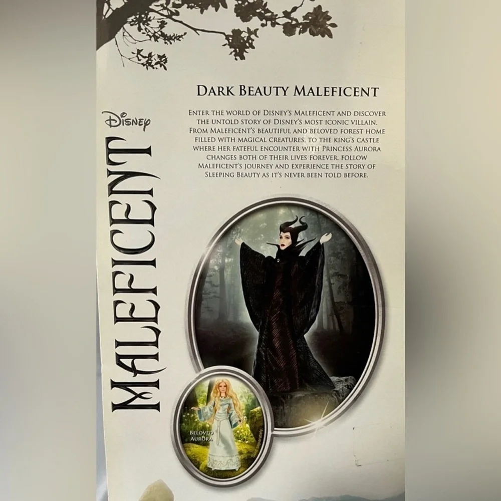 DISNEY DARK BEAUTY MALEFICENT COLLECTOR’S DOLL NIB 💃🏿